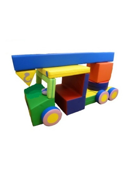 М'який конструктор-трансформер Автокран М'який конструктор-трансформер Автокран